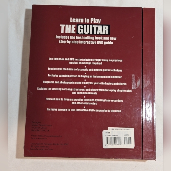 Learn to Play the Guitar, A Step By Step Guide, Box Set - Book and DVD - Picture 2 of 4